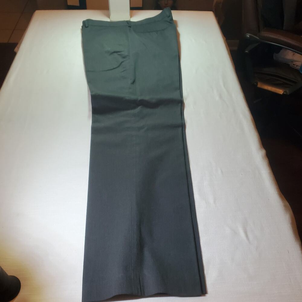 Express Design Studio Mens Gray Dress Pants Size 36x34 Flat Front Slacks Trouser